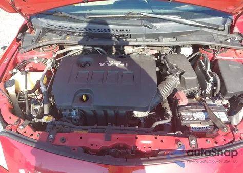 2010 Toyota Corolla Le z USA, uszkodzony, nr VIN 2T1BU4EEXAC425676